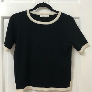 Zara knit top